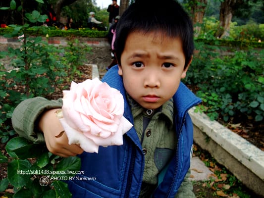 20090221： 士林官邸 [人與花]