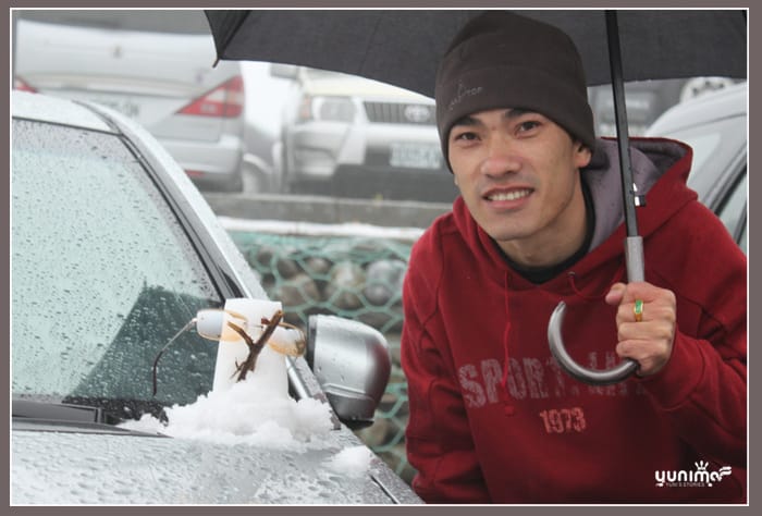 初四：婗的第一場雪│合歡山