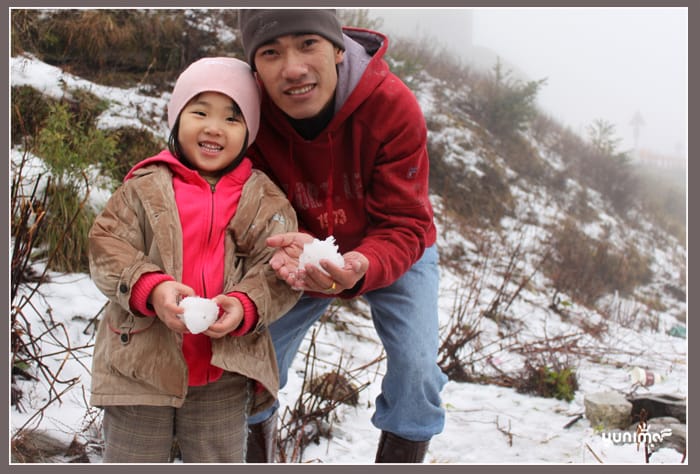 初四：婗的第一場雪│合歡山