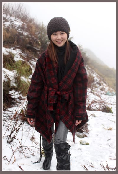 初四：婗的第一場雪│合歡山
