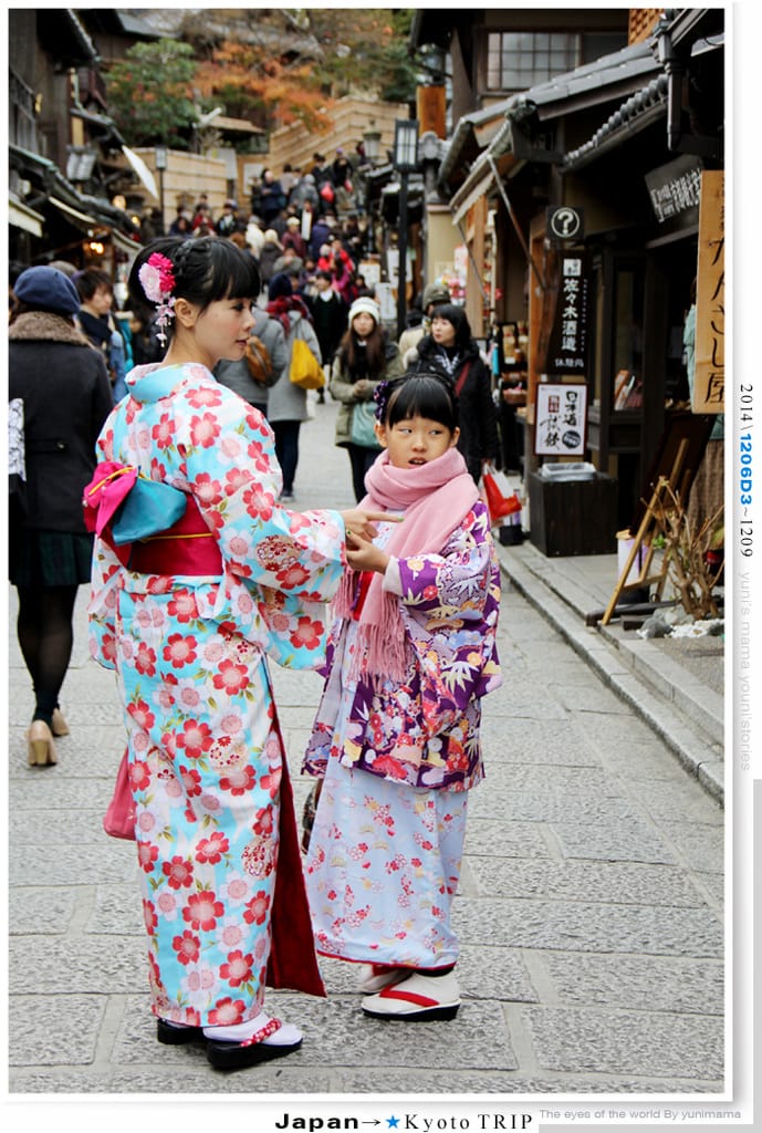 【婗媽看世界】D3：京都│夢館和服：清水寺：二年阪：三年阪(上)