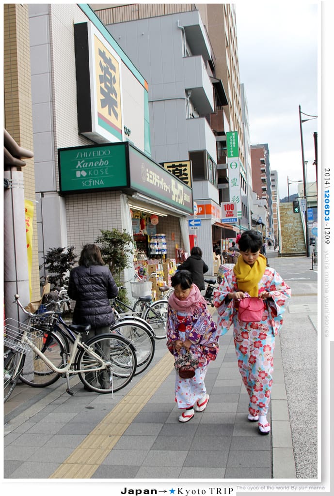 【婗媽看世界】D3：京都│夢館和服：清水寺：二年阪：三年阪(上)
