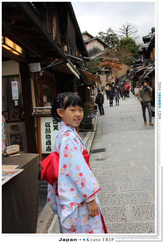 【婗媽看世界】D3：京都│夢館和服：清水寺：二年阪：三年阪(上)