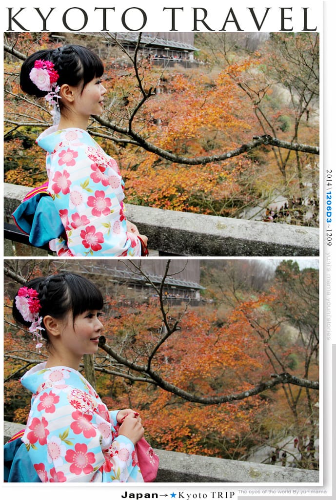 【婗媽看世界】D3：京都│夢館和服：清水寺：二年阪：三年阪(上)