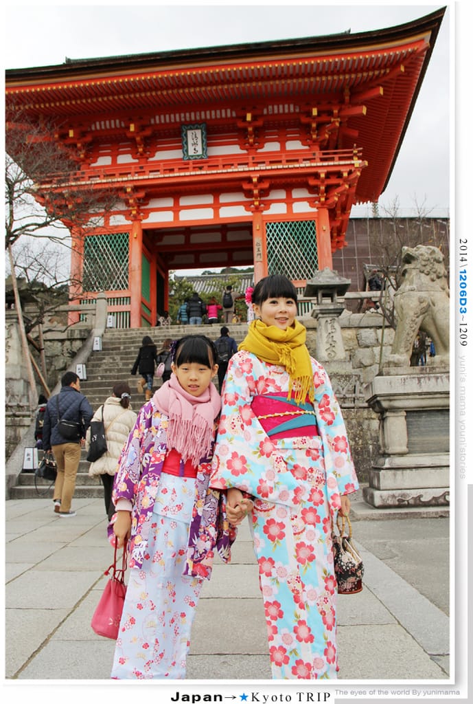 【婗媽看世界】D3：京都│夢館和服：清水寺：二年阪：三年阪(上)