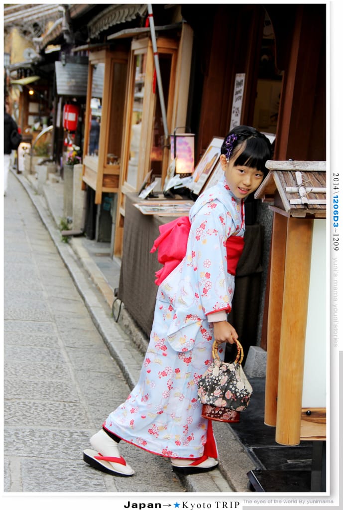 【婗媽看世界】D3：京都│夢館和服：清水寺：二年阪：三年阪(上)