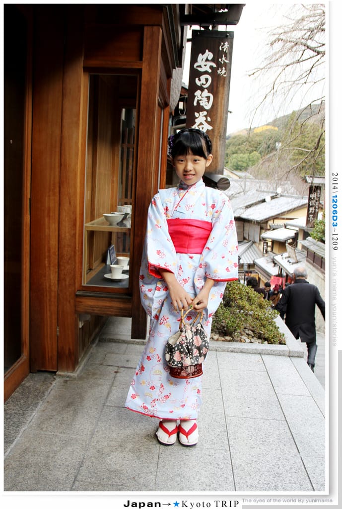 【婗媽看世界】D3：京都│夢館和服：清水寺：二年阪：三年阪(上)