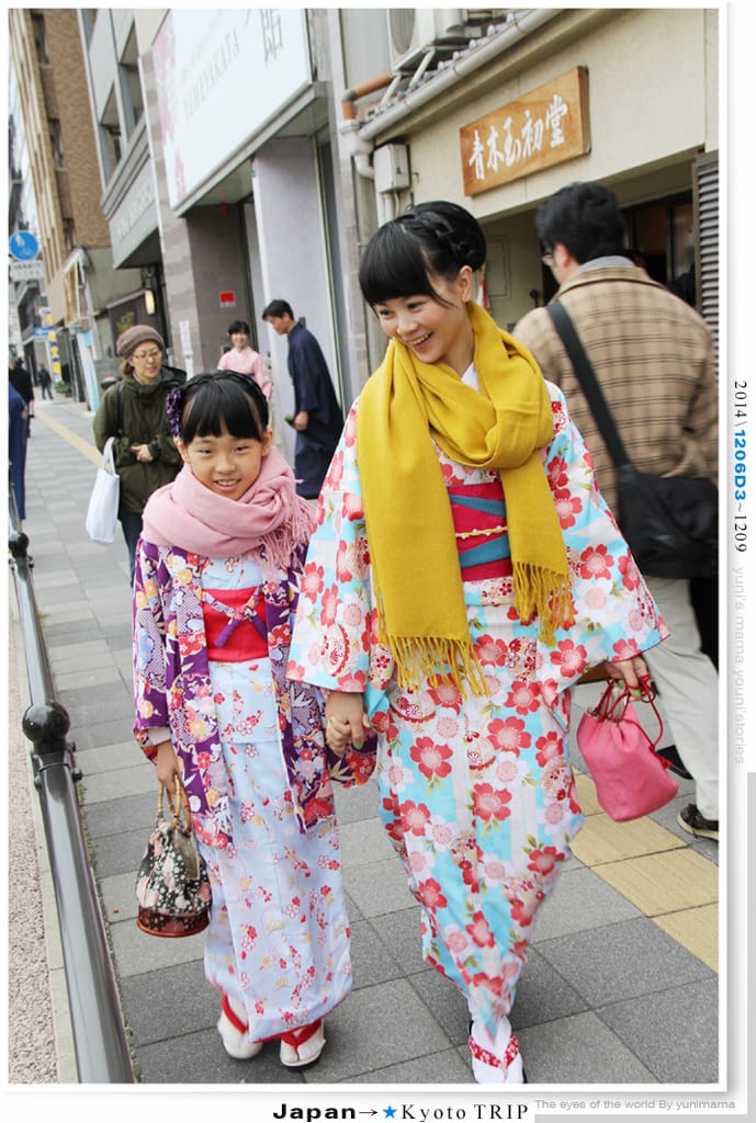 【婗媽看世界】D3：京都│夢館和服：清水寺：二年阪：三年阪(上)
