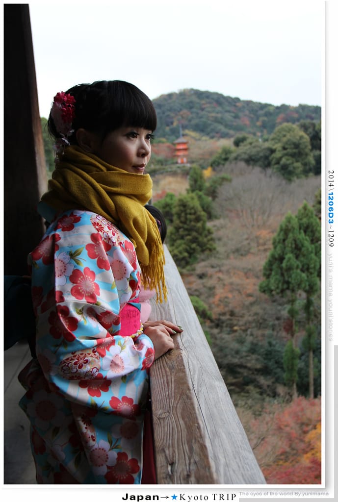 【婗媽看世界】D3：京都│夢館和服：清水寺：二年阪：三年阪(上)