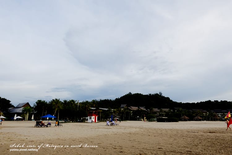 【婗媽看世界】沙巴住宿│香格里拉莎里亞度假村:::迷人的夕陽