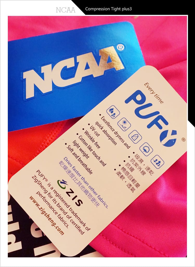 【運動衣】NCAA吸濕速乾排汗衣│MIT壓力褲:::讓運動更靈活更舒適更專注 - 第4張圖 【運動衣】NCAA吸濕速乾排汗衣│MIT壓力褲:::讓運動更靈活更舒適更專注