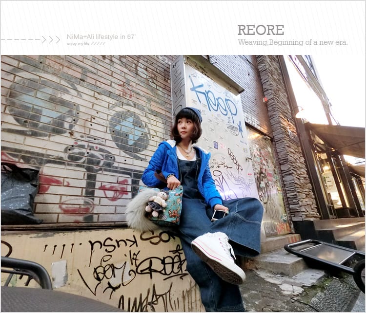 【穿搭】REORE環保手工緹花織畫包:::耐磨耐刮獨特的開心馬戲團織畫包也能搭出個性的自己~