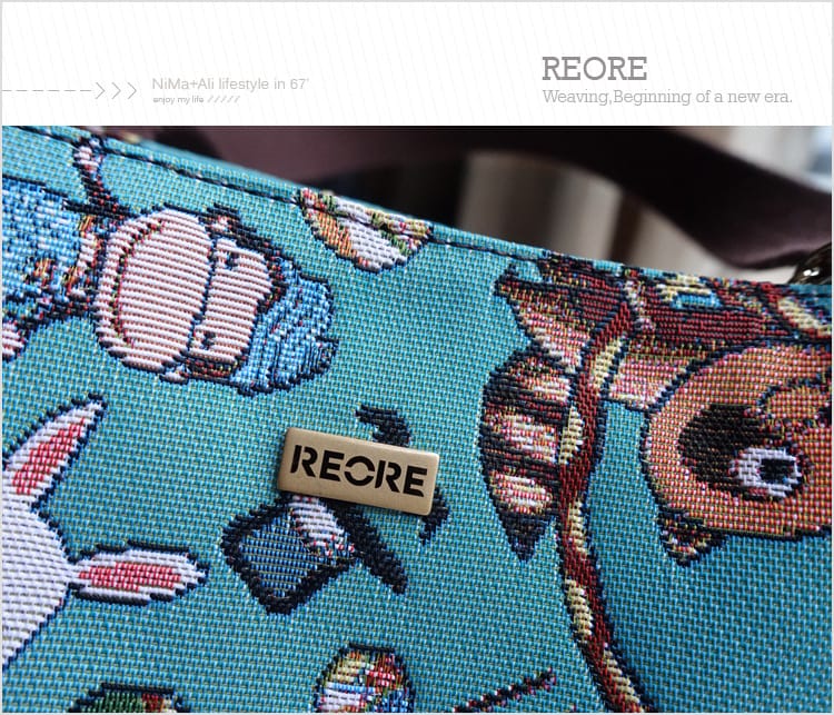 【穿搭】REORE環保手工緹花織畫包:::耐磨耐刮獨特的開心馬戲團織畫包也能搭出個性的自己~