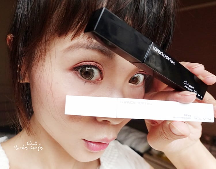 KATE雙重記憶美睫捲翹膏(防水纖長):::拿翹睫毛硬挺不下垂+懷舊摩登眼影盒:::打造魅力媚眼