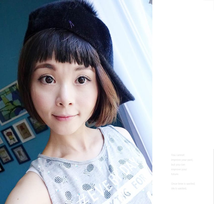 眼妝::: Luēna MAKE露葳娜彩色隱形眼鏡、抗uv保濕配方讓眼神水潤舒適