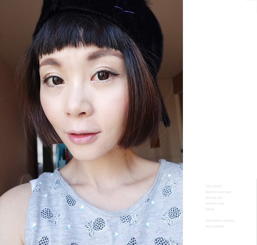 眼妝::: Luēna MAKE露葳娜彩色隱形眼鏡、抗uv保濕配方讓眼神水潤舒適