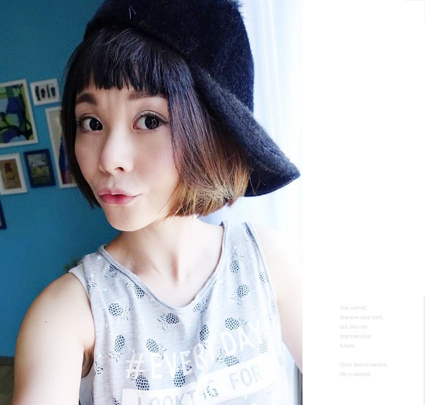 眼妝::: Luēna MAKE露葳娜彩色隱形眼鏡、抗uv保濕配方讓眼神水潤舒適