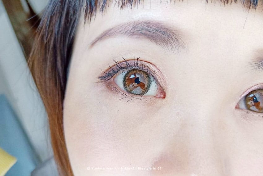 眼妝::: Luēna MAKE露葳娜彩色隱形眼鏡、抗uv保濕配方讓眼神水潤舒適