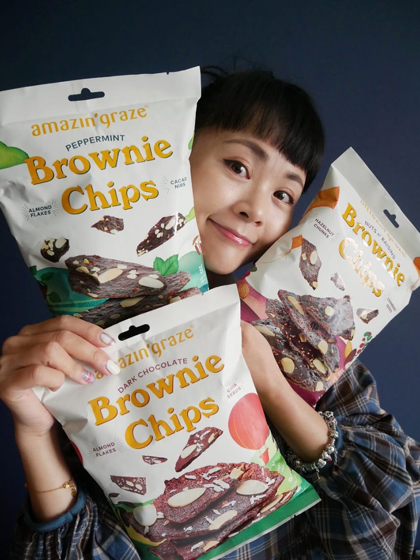 喬山叔叔健康零食Amazin Graze巧克力布朗尼脆片 喬山叔叔健康零食Amazin Graze巧克力布朗尼脆片