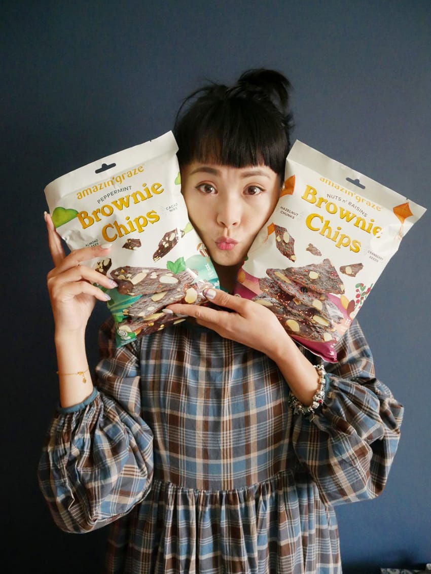 喬山叔叔健康零食Amazin Graze巧克力布朗尼脆片 喬山叔叔健康零食Amazin Graze巧克力布朗尼脆片