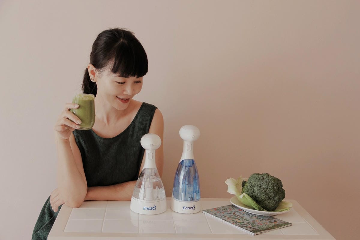 用健康環保的ENOZO鑽石臭氧水機，防疫、消毒、殺菌、去漬