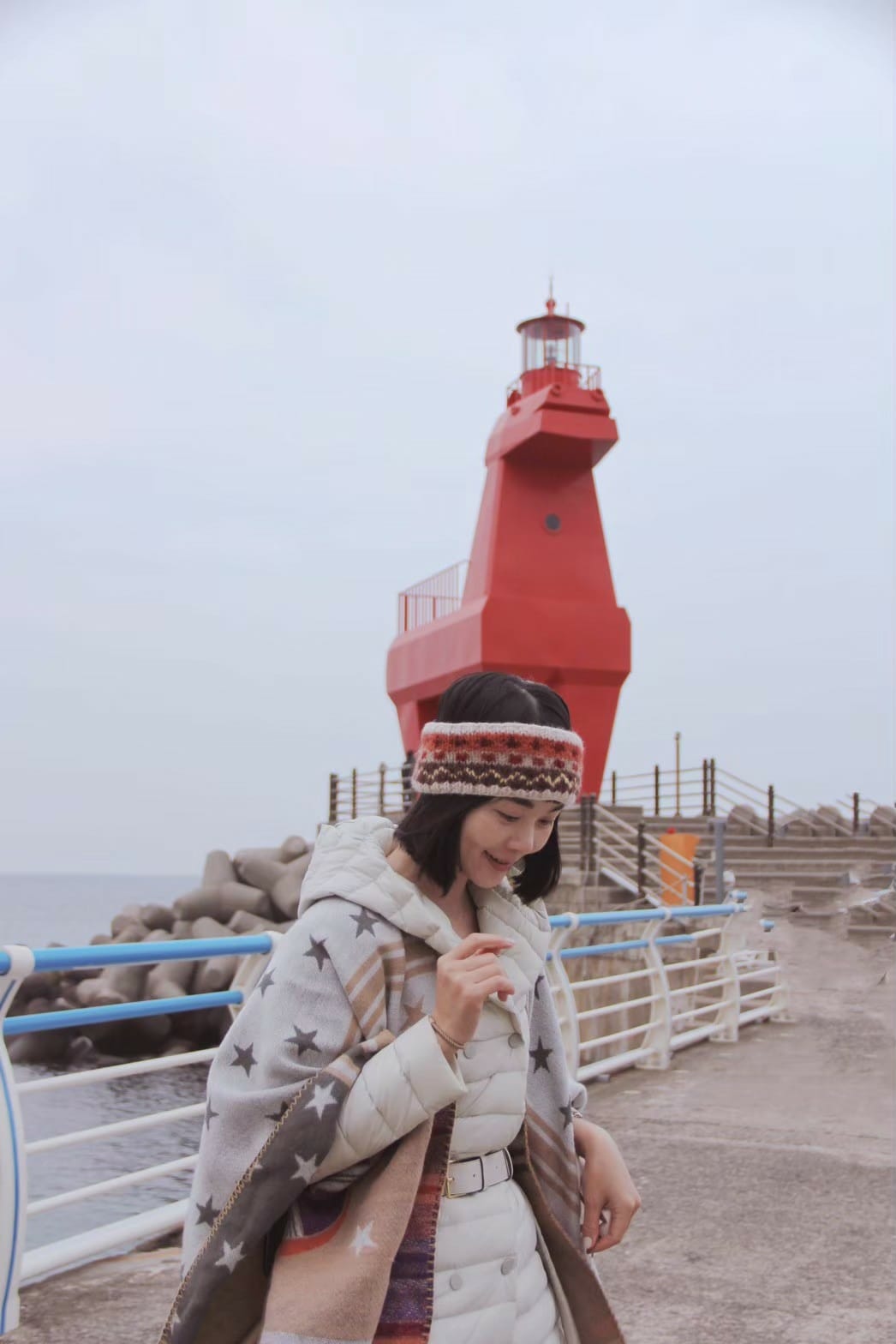 梨湖紅白馬燈塔韓國濟州打卡景點Ihotewu Beach 