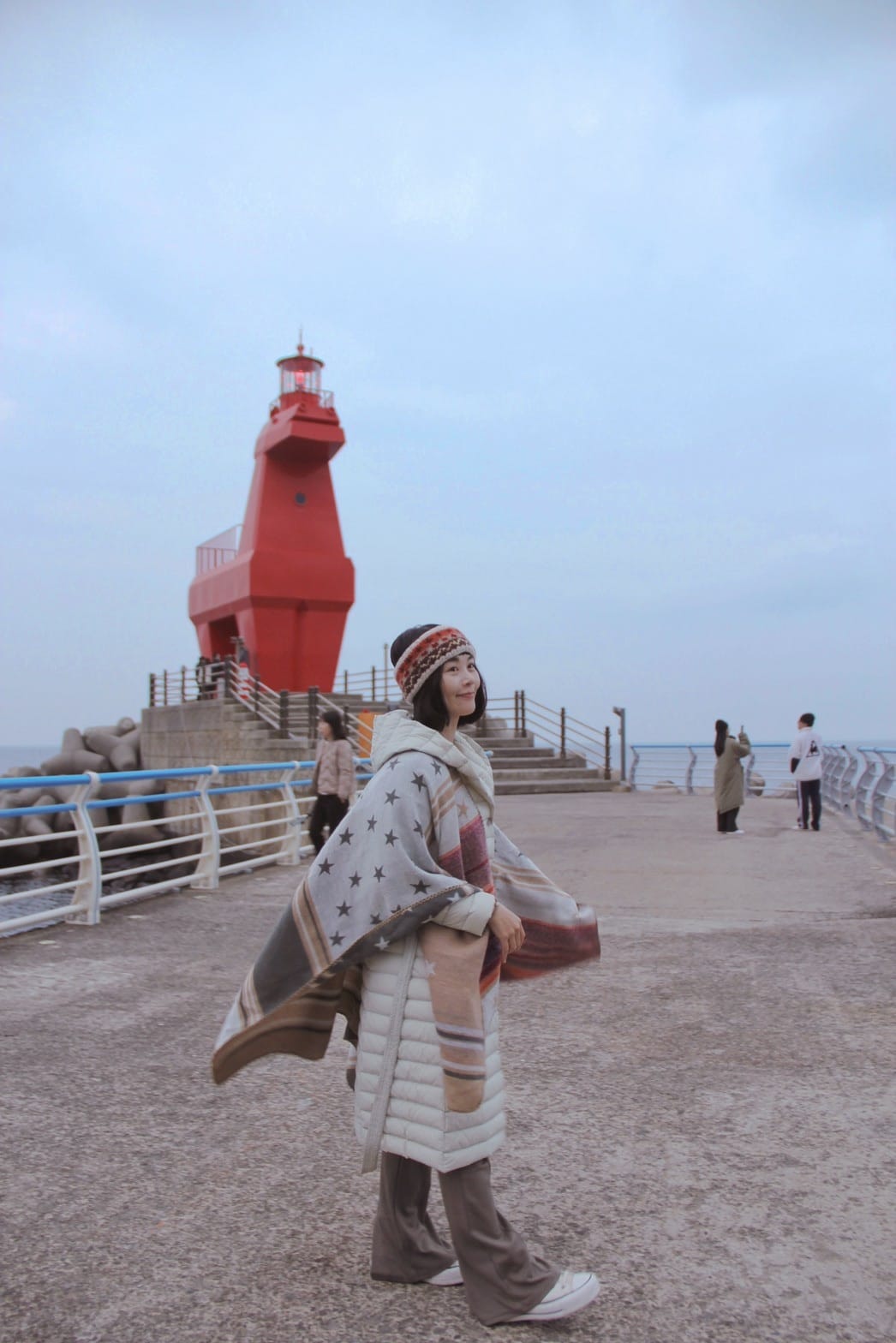 梨湖紅白馬燈塔韓國濟州打卡景點Ihotewu Beach 