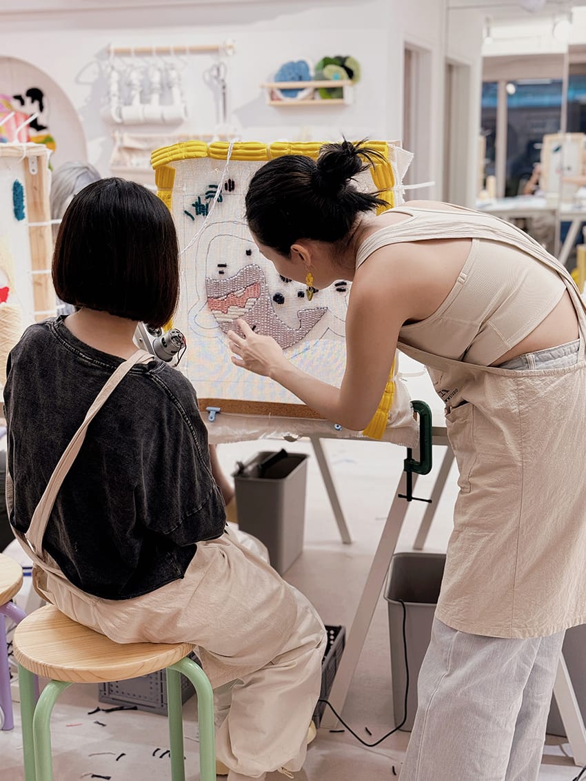Studio森林慢工室Craftopia台北手作地毯掛毯18.JPG