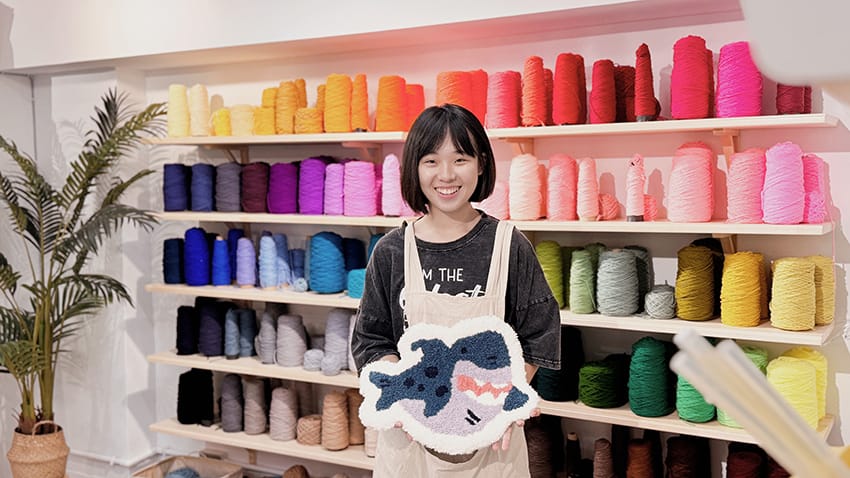 Studio森林慢工室Craftopia台北手作地毯掛毯3.JPG