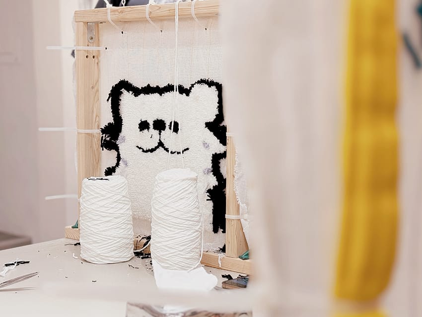 slowww Studio森林慢工室Craftopia台北手作地簇絨槍tufting