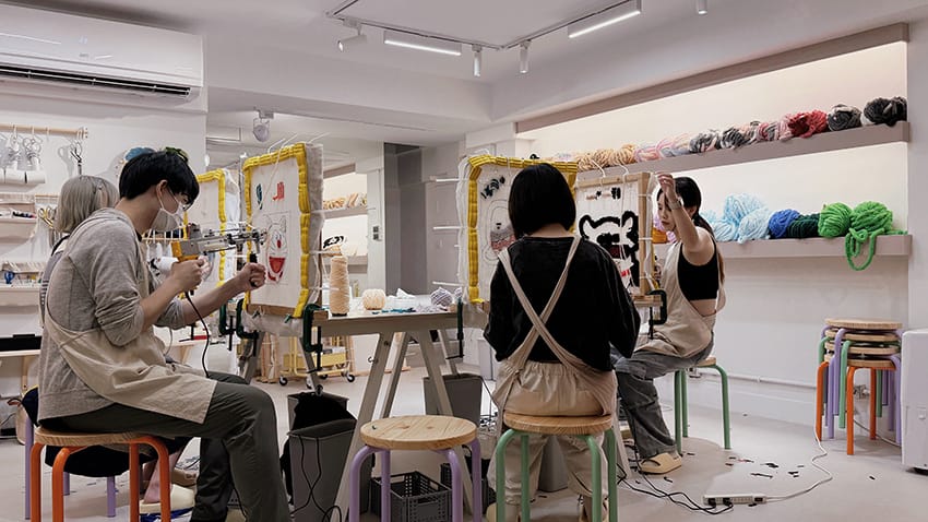 slowww Studio森林慢工室Craftopia台北手作地毯掛毯tufting